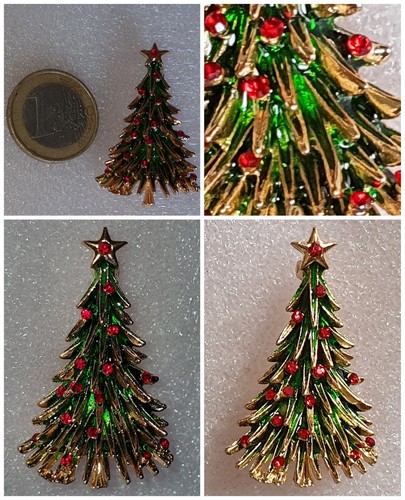 Spilla albero natale - spilla,