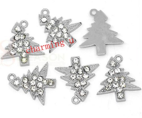 2pz ciondolo charm albero - , di