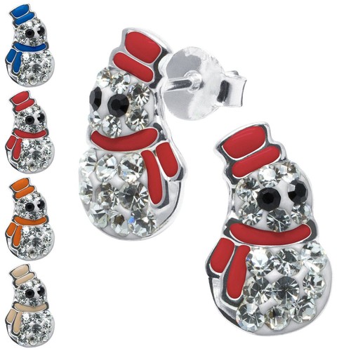 Pupazzo neve orecchini 925 - di,