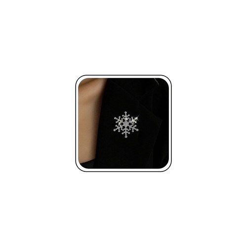 Vintage snowflake spilla pin - vintage,