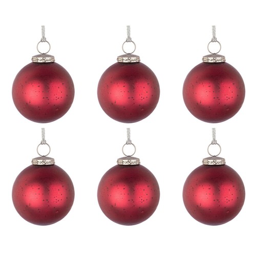Palline natale vetro - in,