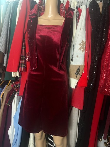 Abito bordeaux donna - abito,