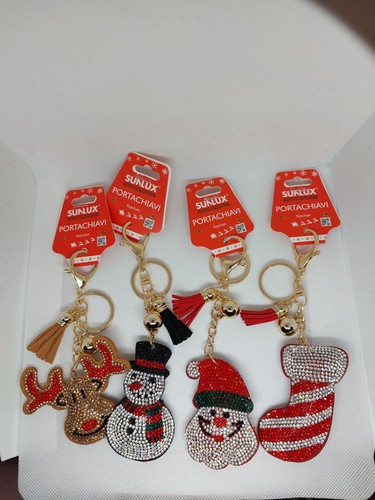 4portachiavi babbo natale - 4portachiavi,
