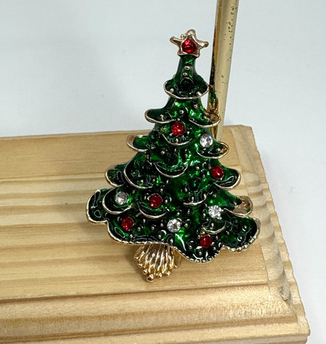 Natale spilla albero - spilla,