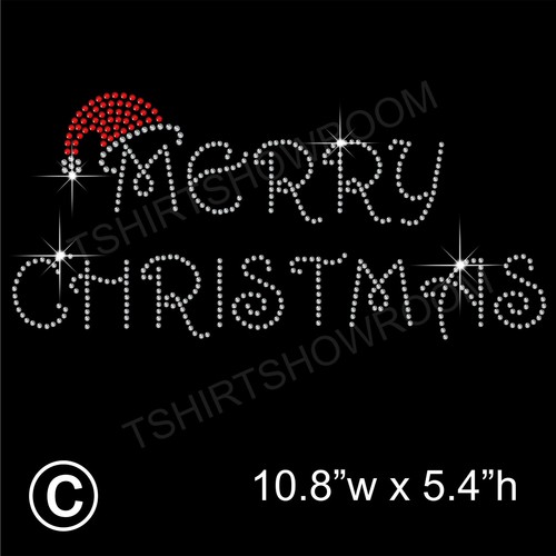 Buon natale strass diamante - natale, strass/diamante