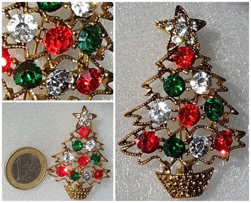 Spilla albero natale - spilla, natale🎄broche