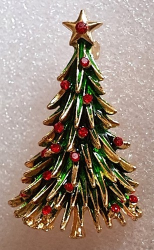 Spilla albero natale - spilla,